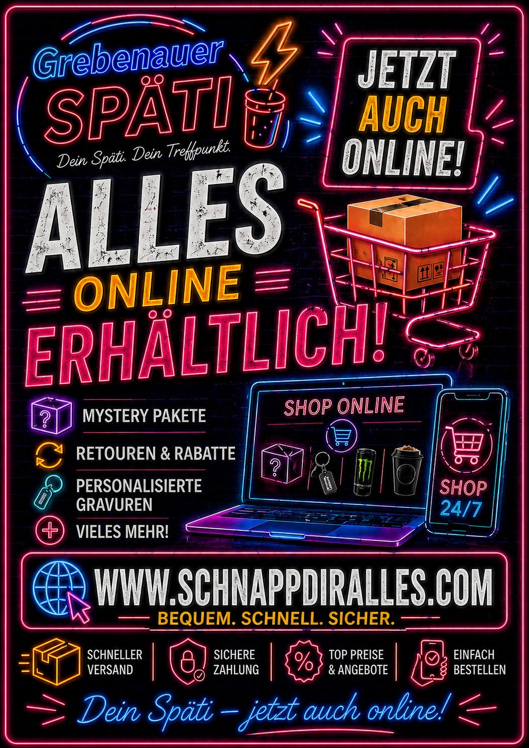 Alles online erhältlich